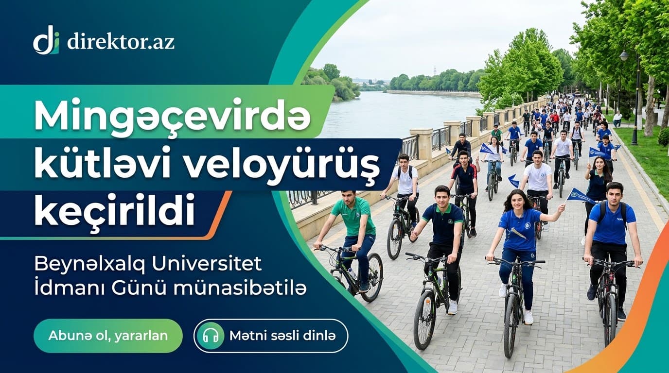 MDU-nun tələbələri veloyürüş keçiriblər