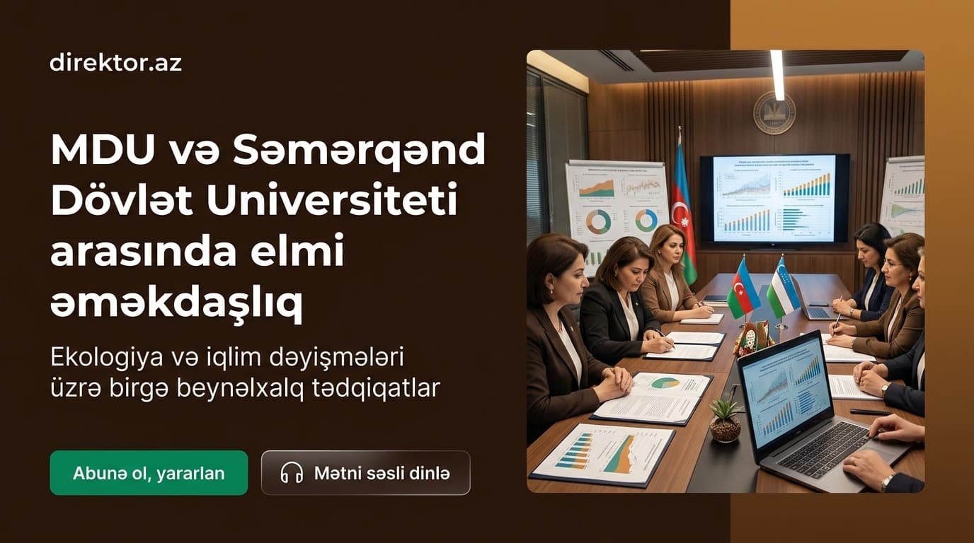 Özbəkistan dosentləri MDU-ya səfər ediblər
