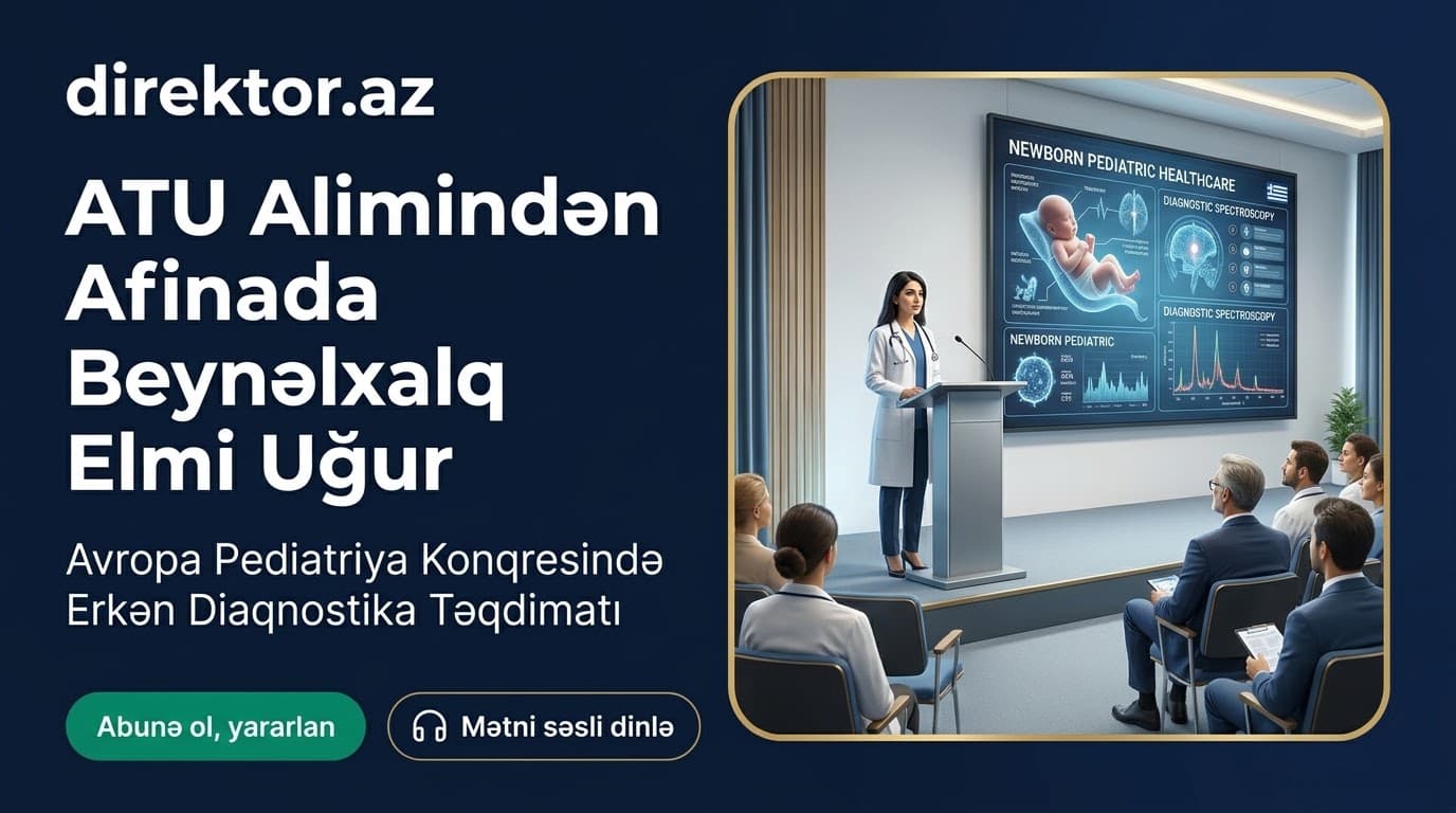Tibb Universiteti Yunanıstanda elmi təqdimatla çıxış edib