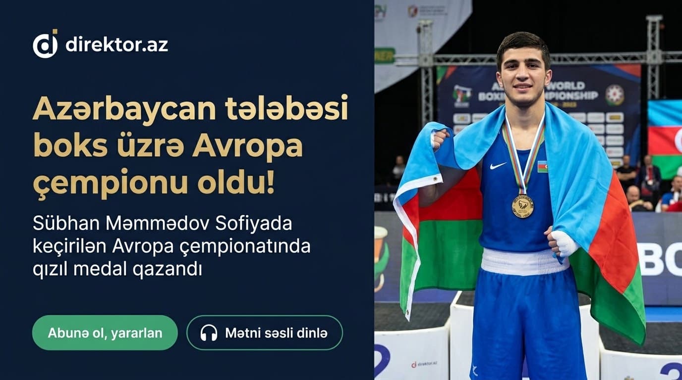 İdman Akademiyasının tələbəsi Bolqarıstanda qızıl medal qazanıb