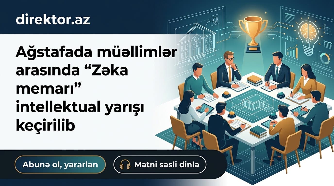 Qazax-Tovuz RTİ-nin məktəblərində müəllimlər üçün intellektual yarış keçirilib
