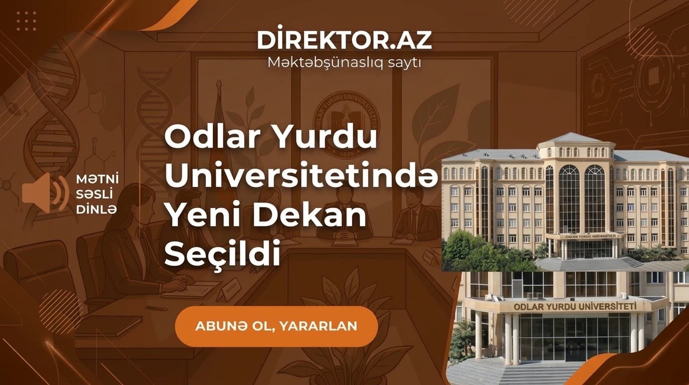 OYU-da yeni fakültə dekanı seçilib