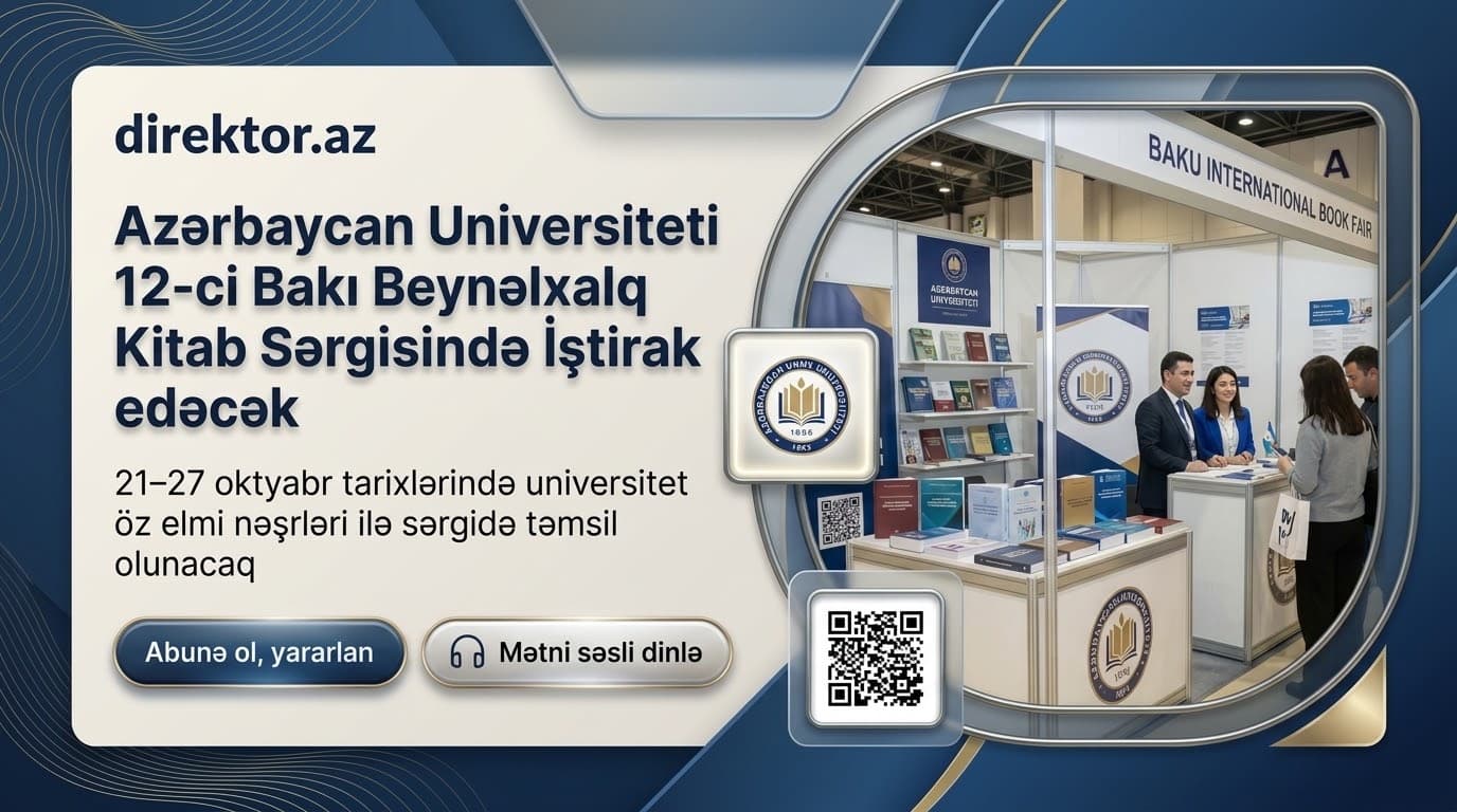 Azərbaycan Universiteti Beynəlxalq Kitab Sərgisində təmsil olunacaq
