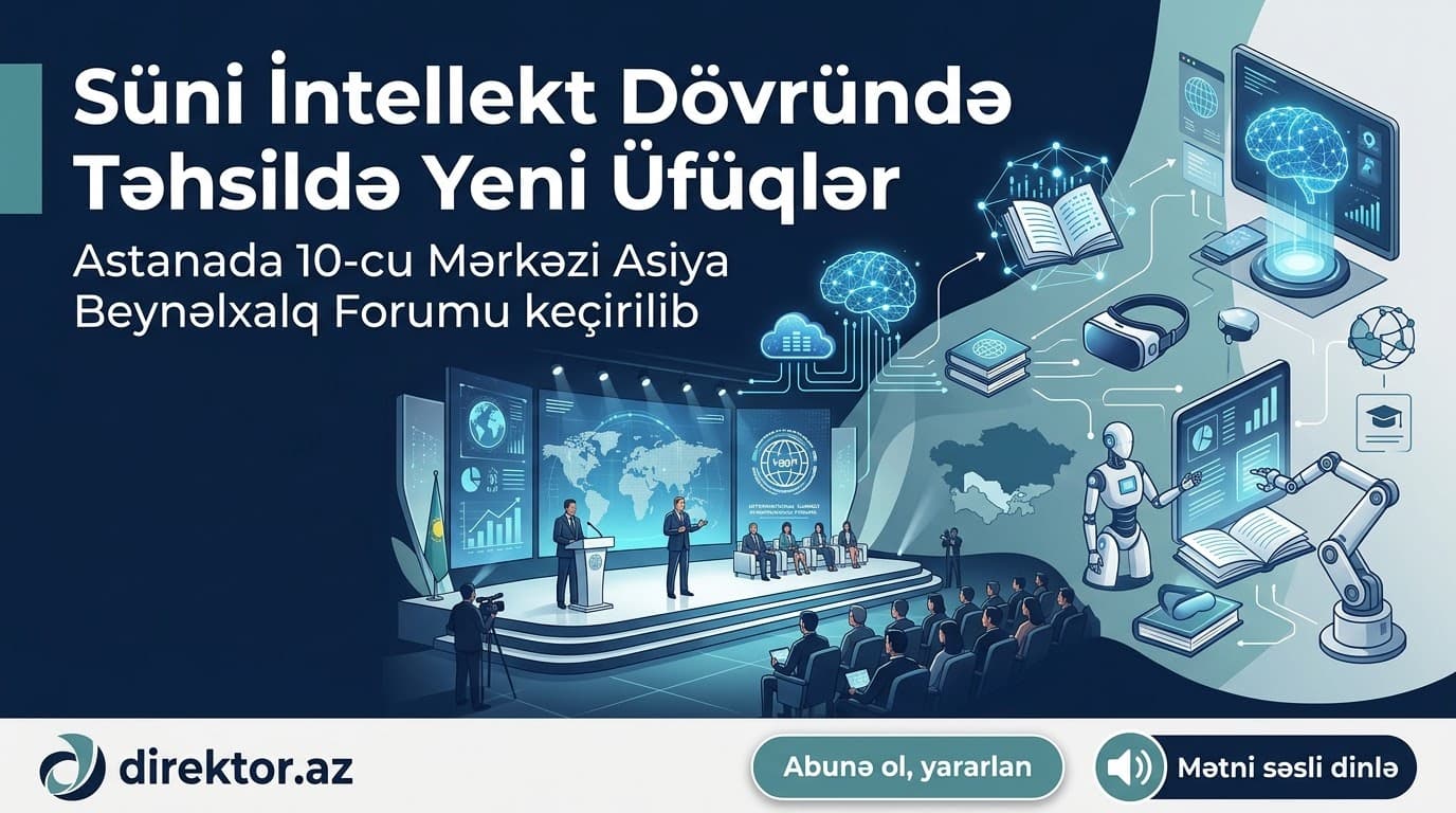 DİM-in əməkdaşı Qazaxıstanda Beynəlxalq Forumda iştirak edib