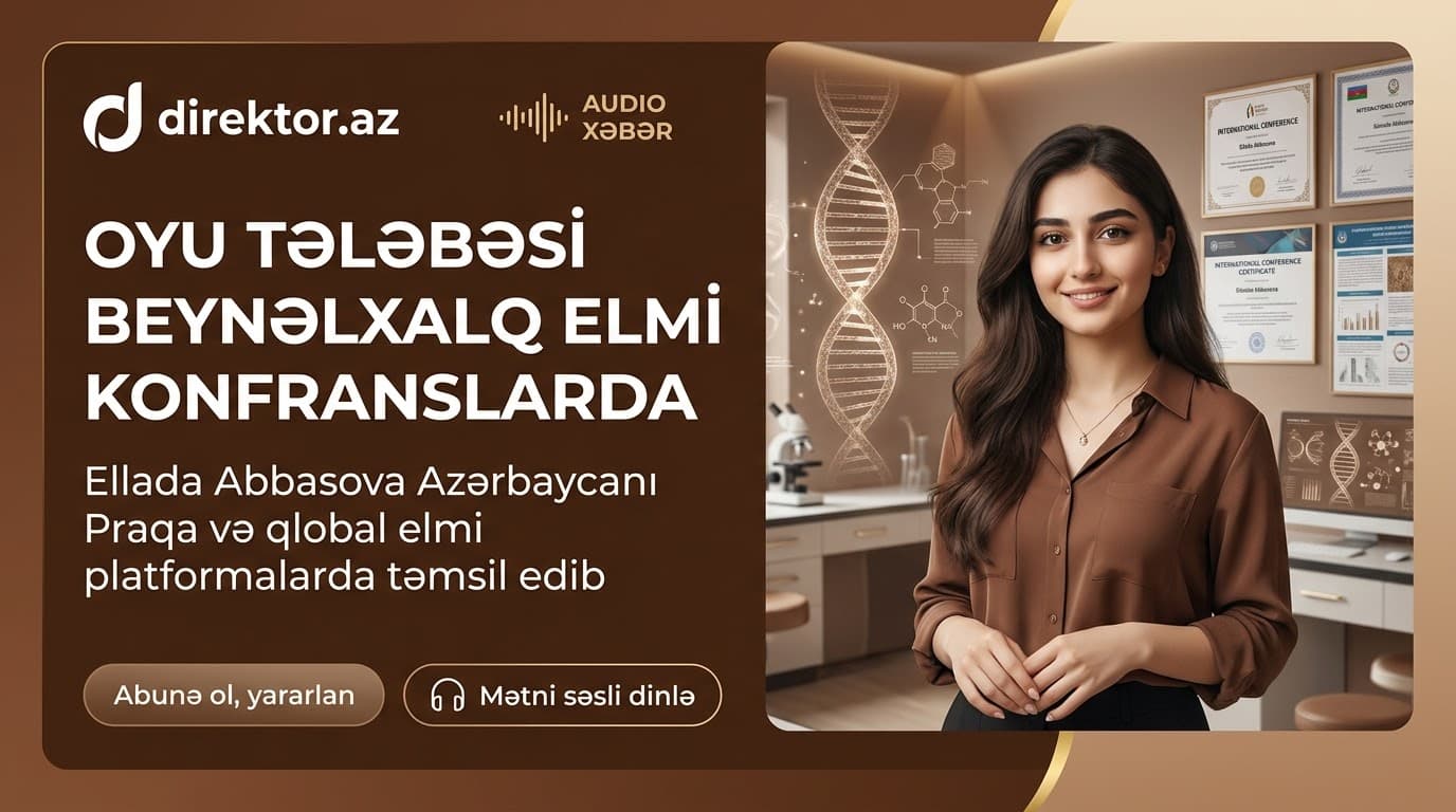 OYU tələbəsi beynəlxalq elmi konfranslarda iştirak edib