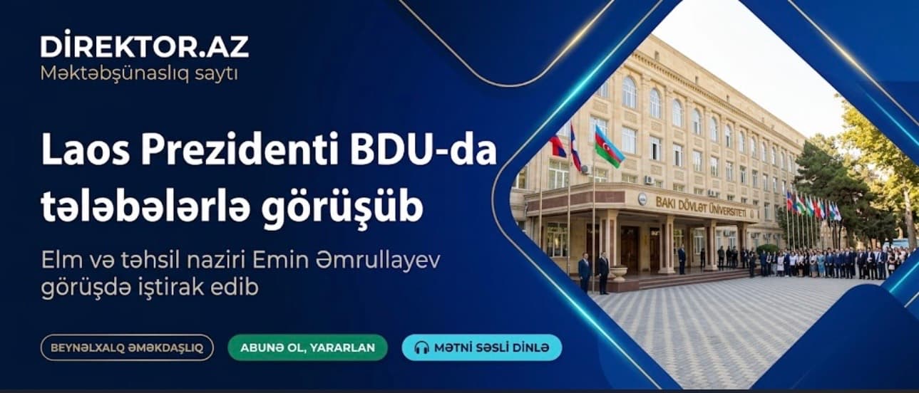 Emin Əmrullayev Laos Prezidenti ilə görüşdə iştirak edib