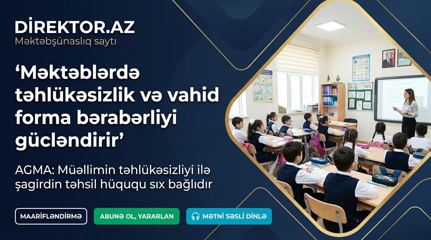 Məktəblərə hücumlar və müəllimlərə təhdidlər təhsilə zərər vurur