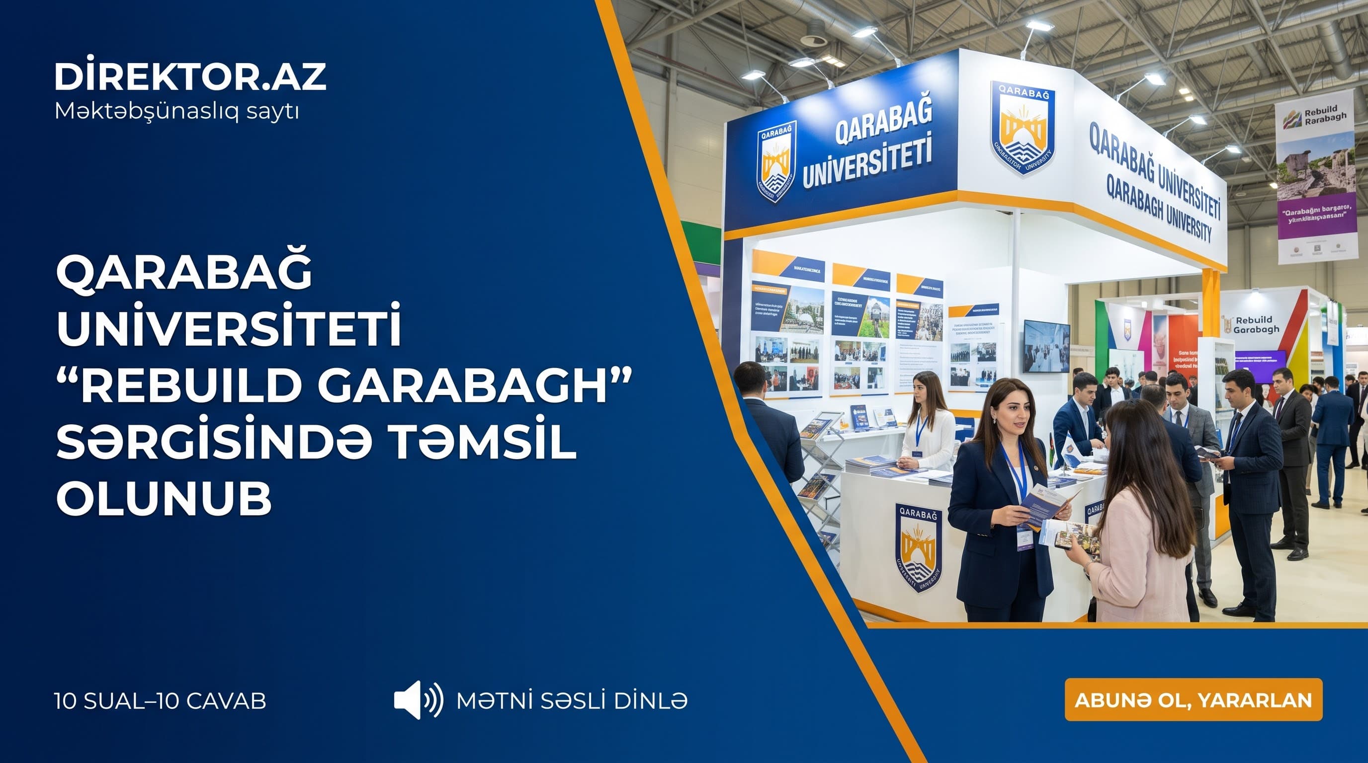 Qarabağ Universiteti beynəlxalq sərgidə təmsil olunub