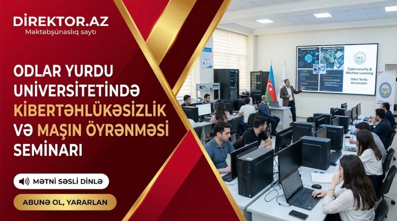 OYU-da maşın öyrənməsinin aeroşəkillərin emalında rolu müzakirə olunub