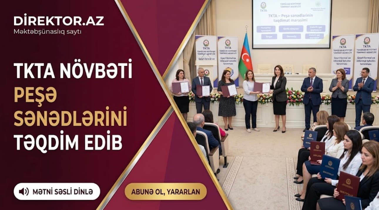Peşə ixtisasları üzrə qiymətləndirilmə keçirilib